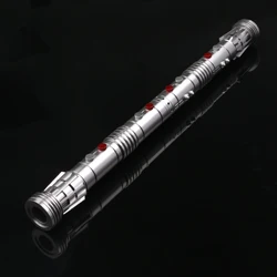 X TREXSABER sabre de luz natal darth maul duplo 2pcs lidar com + lâmina metal cabo pesado duelagem 1 Polegada smoth luz balanço sabre