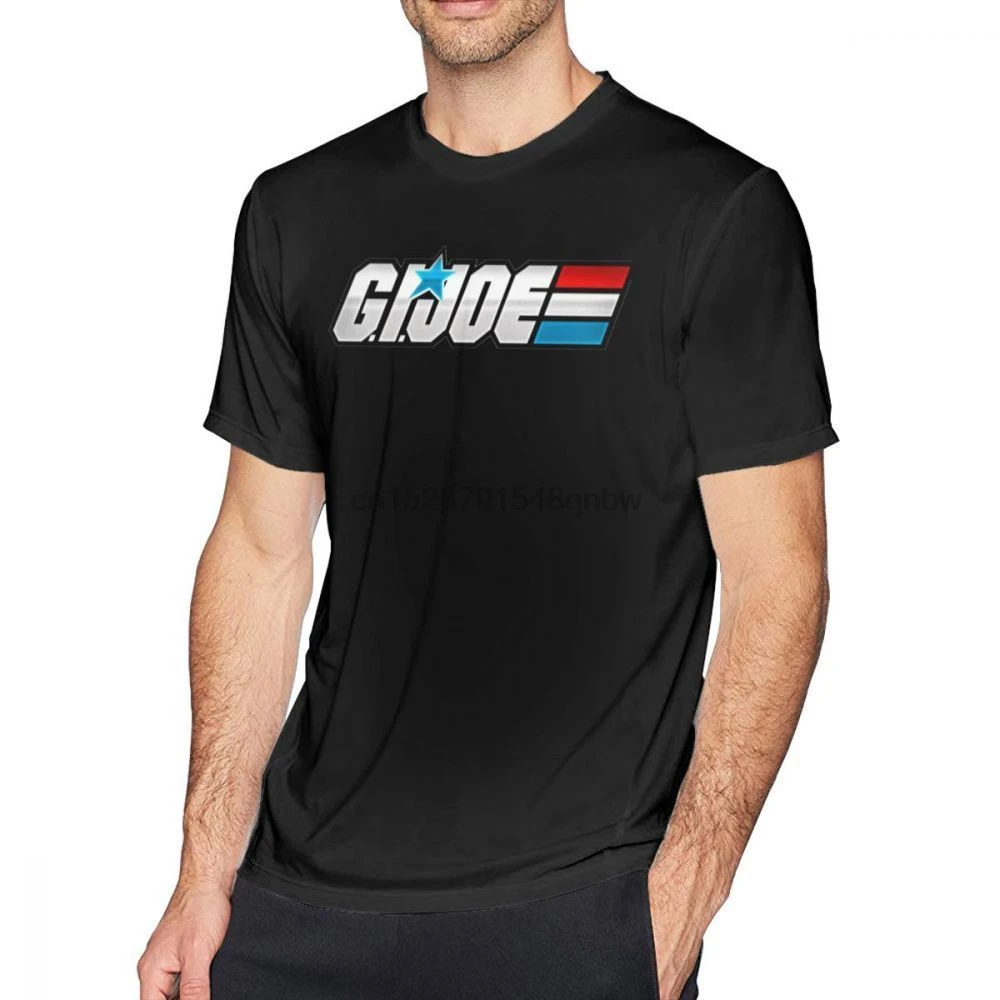 Футболка Gi Joe футболка Fun с коротким рукавом Мужская Уличная одежда принтом XXX 100
