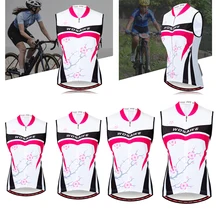 Windproof Women's Hi-Viz Safety Running Riding Cycling Vest for MTB Mountain Rode Bike Bicycle Cycle Vest- S M L XL
