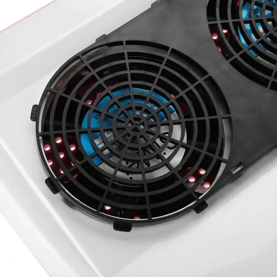 Аксессуары для ногтей 60 Вт салон всасыватель, пылесборник машина пылесос для ногтей, маникюр, инструмент для маникюра с светодиодный свет гвозди