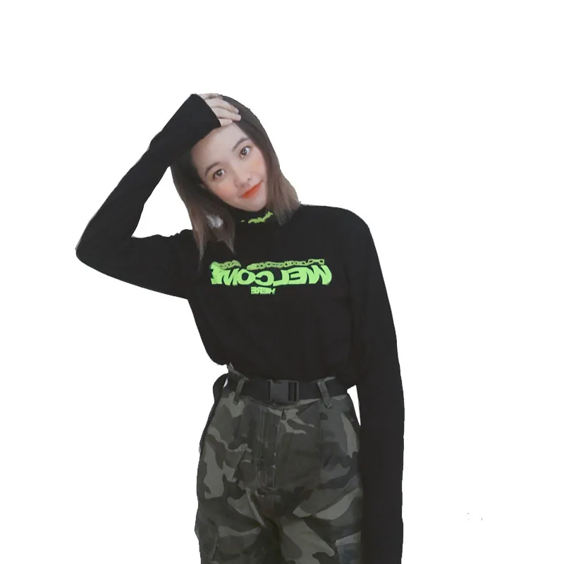  Cotton T Shirt Women Long Sleeve Tshirt Female Tops Tee Shirt Spring Autumn Ladies T-shirts  Plus Size Woman T Shirt Top8 (3)