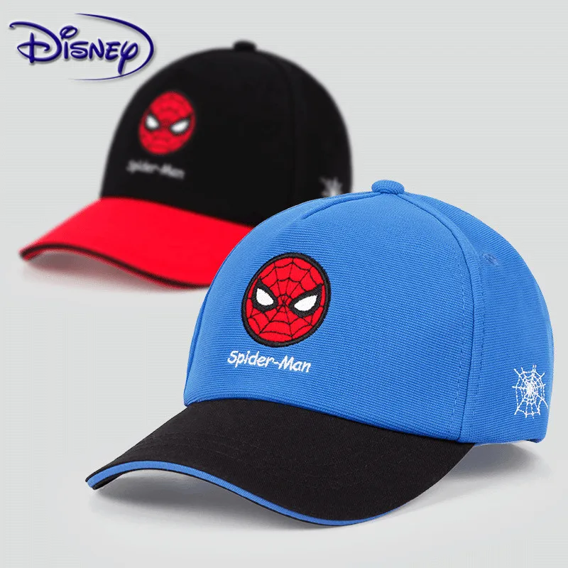Детские бейсболки disney Marvel, осенне-зимние Утепленные новые детские шапки для мужчин и женщин, шляпа от солнца