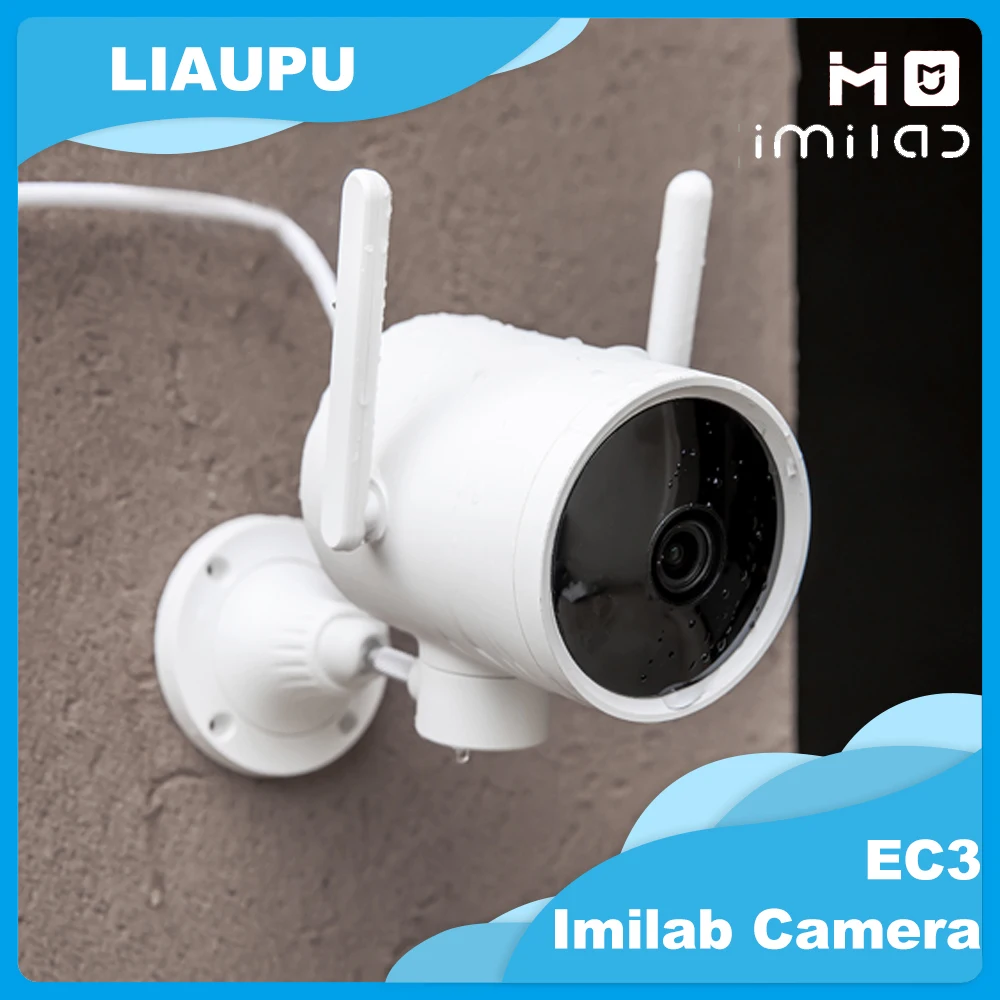 Mi jia I mi lab EC3 наружная ip камера home 2K HD CCTV Wi Fi smart AI 025 N2 глобальная Версия ночного