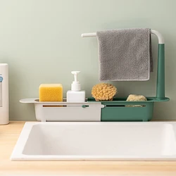 Basket Kitchen Sink Accesories Towel Sponge Soap Holder Drain Design Sinks Bathroom Fregaderos De Cocina Kitchen Fixture YQ50