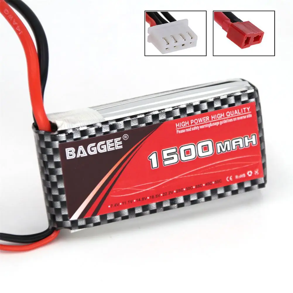 Kuulee BAGGEE высокая скорость 25C 3S 11,1 V 1500MAH полимерный литиевый аккумулятор для RC транспортного средства/корабля/БПЛА/пересекающего самолета