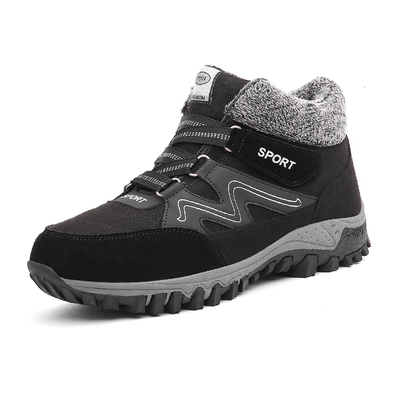 Мужская и женская обувь для пешего туризма Зимние Нескользящие