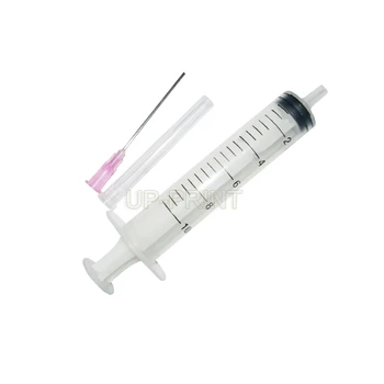 

UP 20pcs 10ML refill tool syringe injector for refilling ink CISS CIS with 5cm needle and needle cap