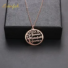 Lateefah 2020 Fashion Personalized Customization Elegant Retro Style Stainless Tree Of Life Necklace Women Gift Jewelry Lateefah 2020 Fashion Personalized Customization Elegant Retro Style Stainless Tree Of Life Necklace Women Gift Jewelry