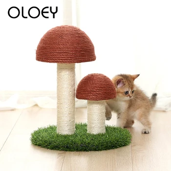 

Cat Jumping Toy Cat Tree Condo Cat Climbing Tree Multi-layer With Hammock Cat House Furniture Scratching Solid Wood Posts