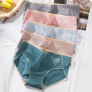 3 Pcs/lot Women's Underpants Soft Cotton Panties Girls Solid Briefs M-XXL  Striped Panty Sexy Lingerie Female Underwear Panties