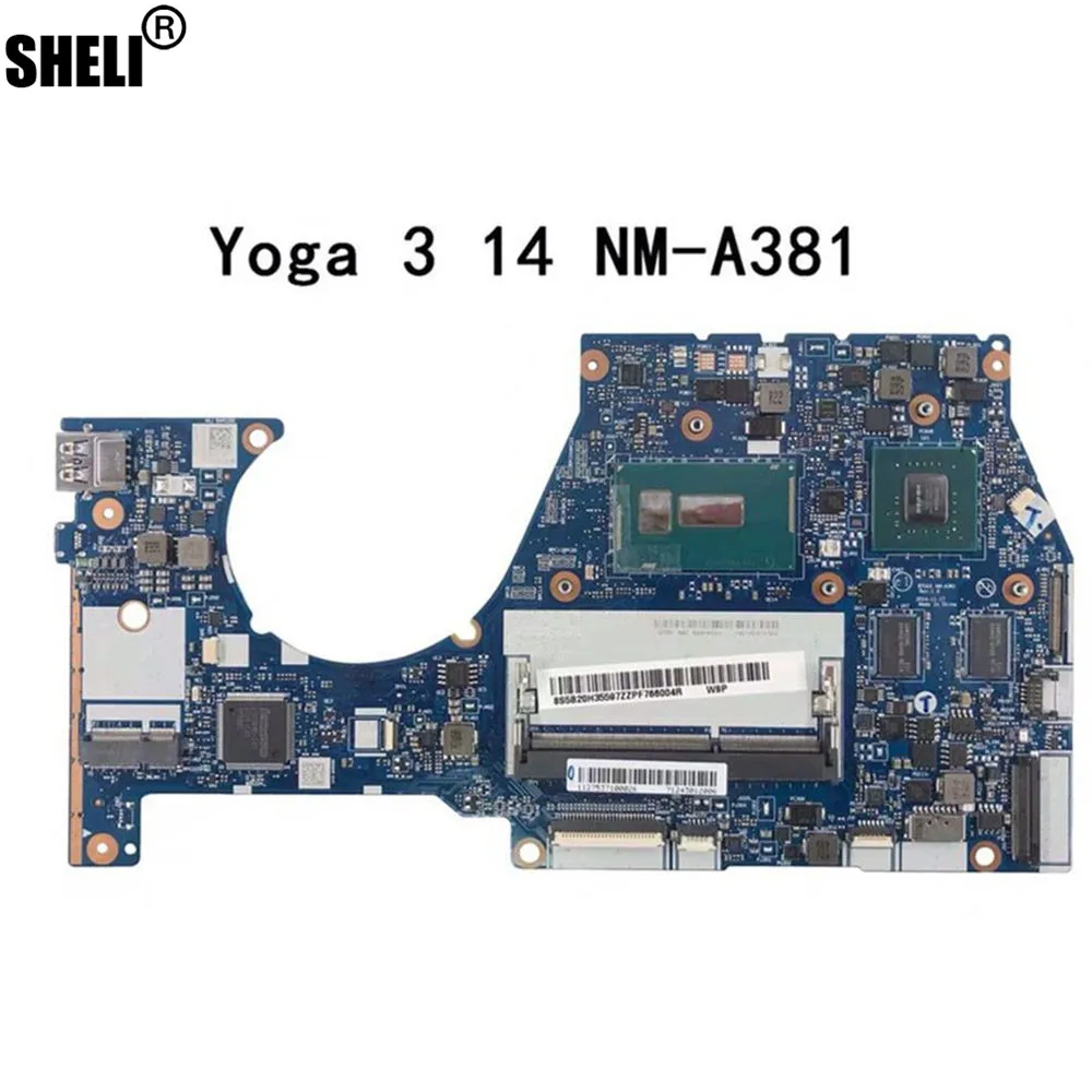 Материнская плата BTUU1 для lenovo Yoga 3 14 NM-A381 SR23W i7-5500U FRU 5B20H366 | Компьютеры и офис