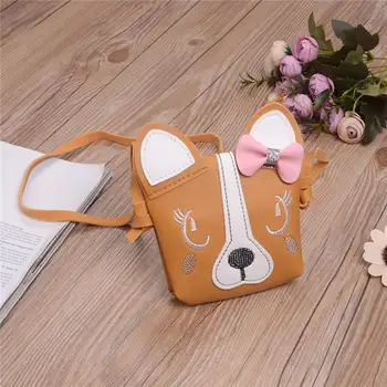 

Girl Mini Crossbody Bag Cute Cartton Dog Pattern Handbag Fashion Girls Shoulder Bag
