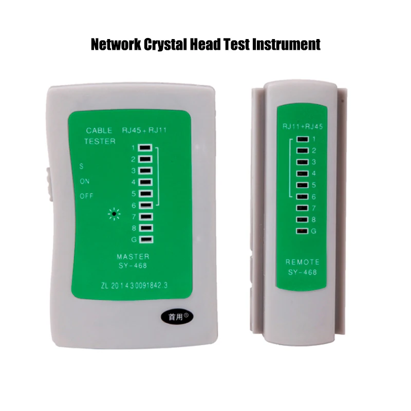 

Network Crystal Head Test Instrument Multi-functional Home Network Line to Line Detection and Line Finding Tool