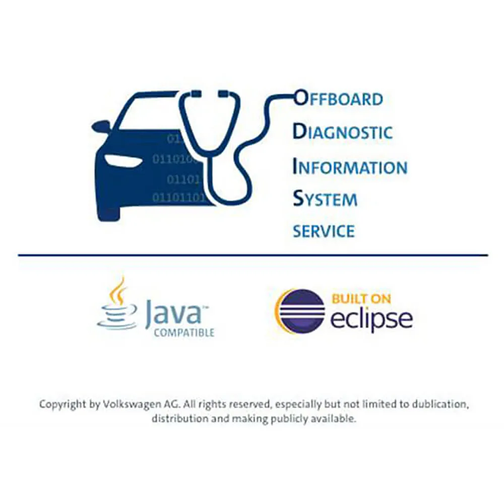 Диагностический интерфейс VAS5054A OBD + Программное обеспечение SSD VAG ODIS S ETKA ELSA для