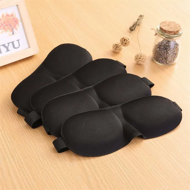 1Pc 3D Sleep Mask Natural Sleeping Eye Mask Eyeshade Cover Shade Eye Patch Women Men Soft Portable Blindfold Travel Accessories