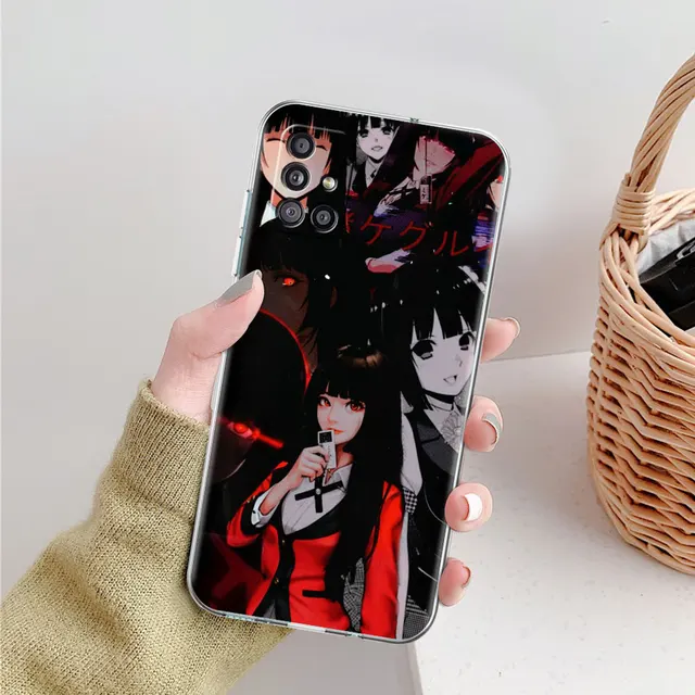 Soft Case for Samsung Galaxy A51 A71 M31 A42 5G A21s A41 M51 A31 M31s Cover Phone Back Shell Capa Kakegurui Jabami Girl Anime PTTM-CLS06