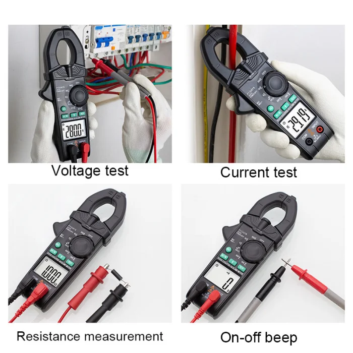 FY3267S клещи тестеры портативный цифровой клещи 6000 отсчетов переменного тока постоянного тока клещи мультиметр PUO88