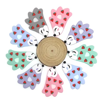 

Kovict BPA Free 5/10pcs Hedgehog Silicone Baby Teether rodent Baby Teething Toys Chewable Animal Shape Baby Products
