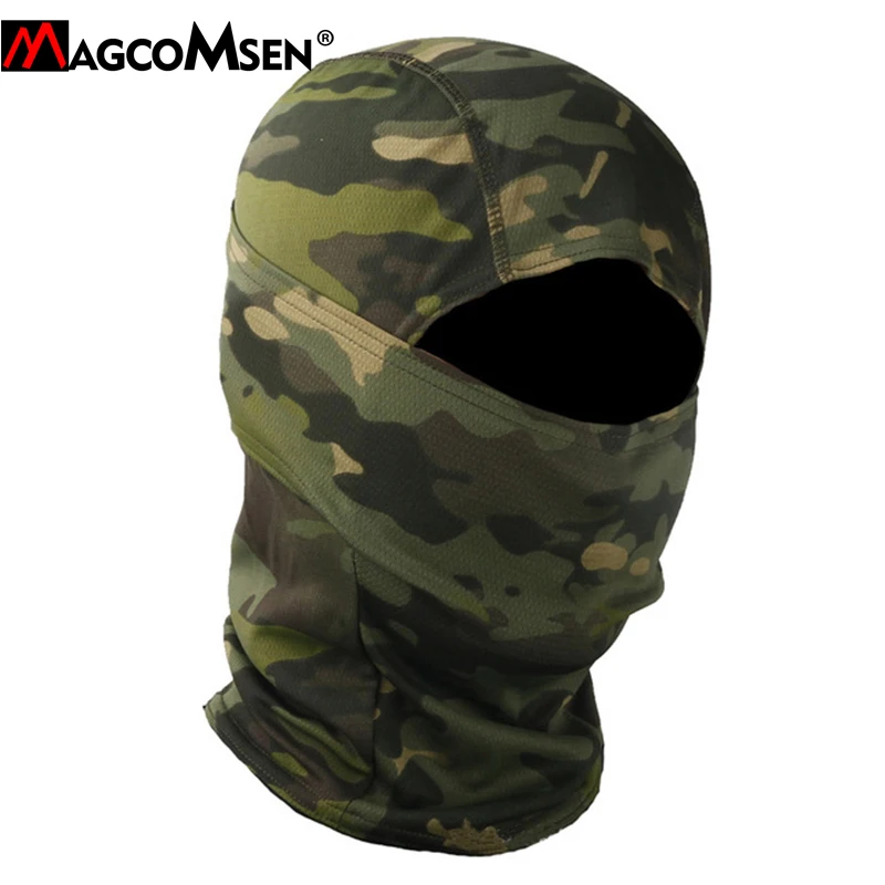 Маскировочная Балаклава MAGCOMSEN тактическая камуфляжная на все лицо