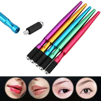 

Tattoo Machine For Permanent Makeup Tool 3D Eyebrow Lip Embroidery With Diamond Eyebrow Manual Pen
