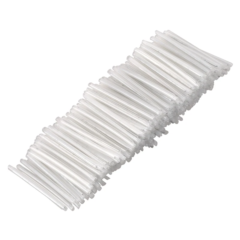 

400 Pcs Sleeve Fiber Optic Splicing Tube Heat Shrinking Pipe 6cm Long