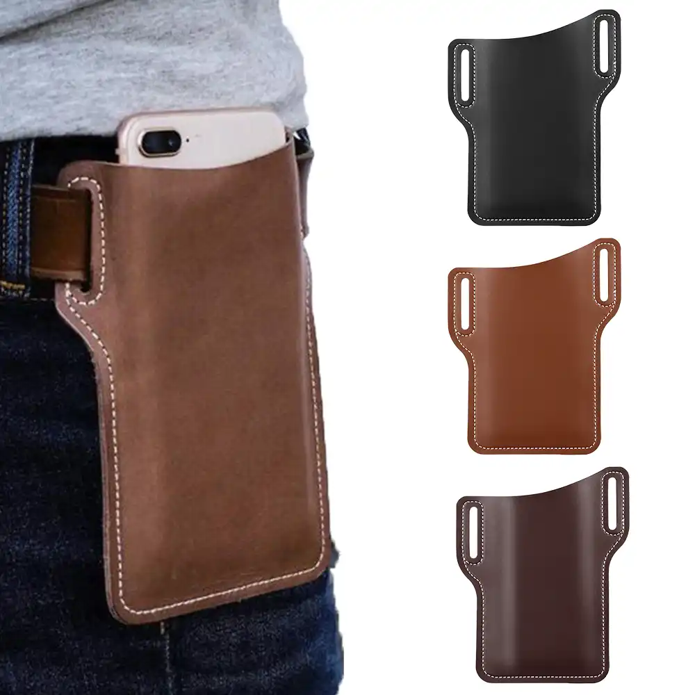leather cell phone case belt loop Online Sale