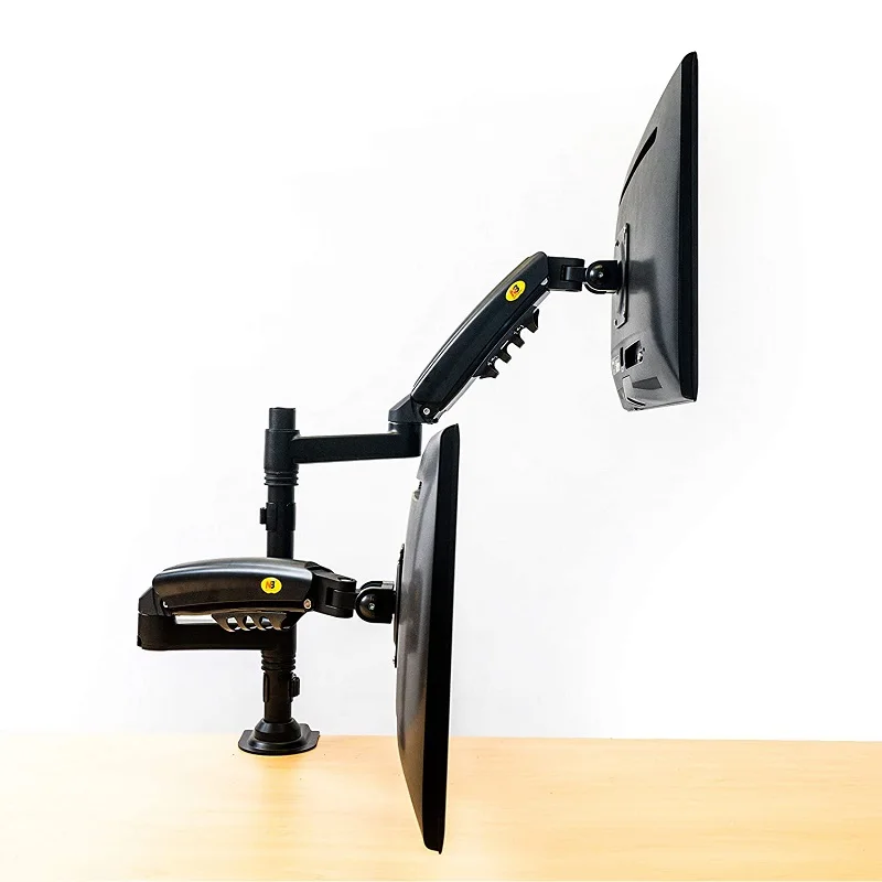  NB North Bayou Dual Monitor Desk Mount Stand Full Motion Swivel  Computer Monitor Arm Fits 2 Screens up to 32'' with Load Capacity  4.4~26.4lbs for Each Monitor H180-B : Electronics