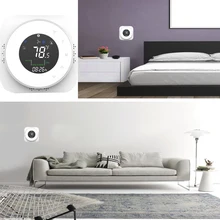 Термостат 24VAC Wifi тепловой насос термостат по Фаренгейту Alexa/Google Home Tuya программируемый домашний комнатный регулятор температуры