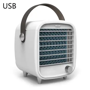 

Mini USB Personal Space Air Cooler, Humidifier, Purifier, Desktop Cooling Fan with 3 Speeds Personal Space Air Conditioner for H