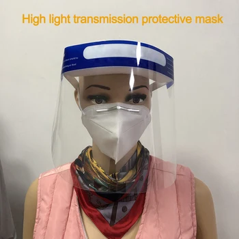 

Wakeforyou Soon Delivery Cross-border protective mask HD transparent double-sided anti-fog anti-foam isolation protection
