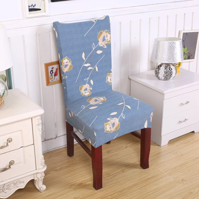 

Creative Universal Size Chair Cover Elastic Chair Covers Stretch Seat Slipcover Removable Washable For Banquet Home Hotel Dining