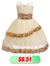 Осень-зима для девочек платье с цветочным принтом с длинными рукавами и аппликацией из бисера принцессы Официальные Вечерние свадебное платье для маленькой девочки День рождения Пышное Платье
