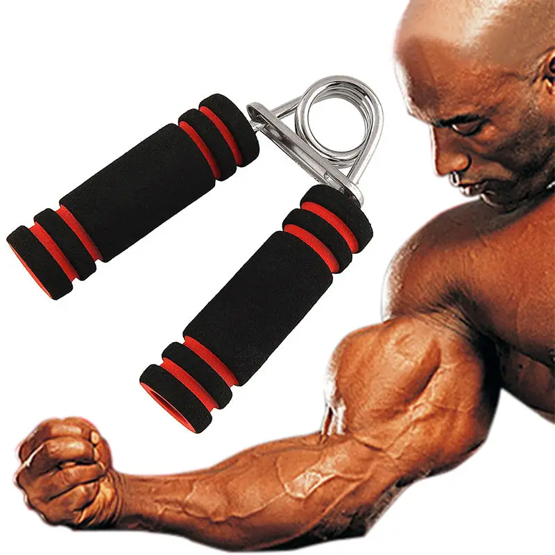 1x Hand Grip Ring Forearm Wrist Finger Strength Training Muscle Power Exercise 