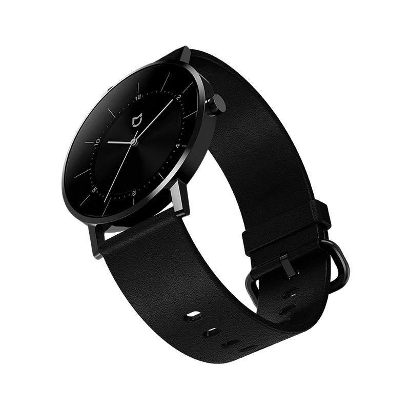 Xiaomi Mijia Quartz Watch Ultra-thin 40mm 3ATM Waterproof Leather Strap Stainless Steel Lens Fashio