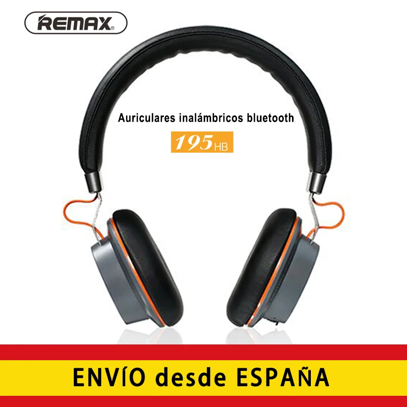 REMAX 195HB wireless bluetooth and stereo headset built in microphone and dual Superwoof bass music speaker