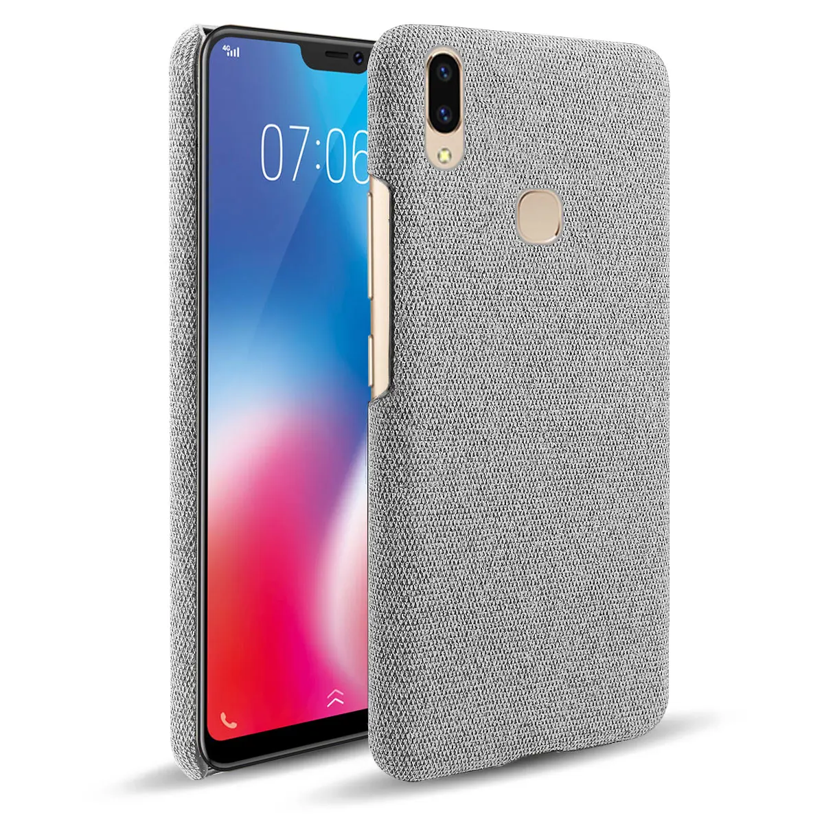 

Cloth Cases For Vivo V9 Case Slim Retro Cloth Hard Cover For Vivo V9 Cover vivov9 v 9 Cases For Vivo Y85 vivoy85 Z3X Coque Funda