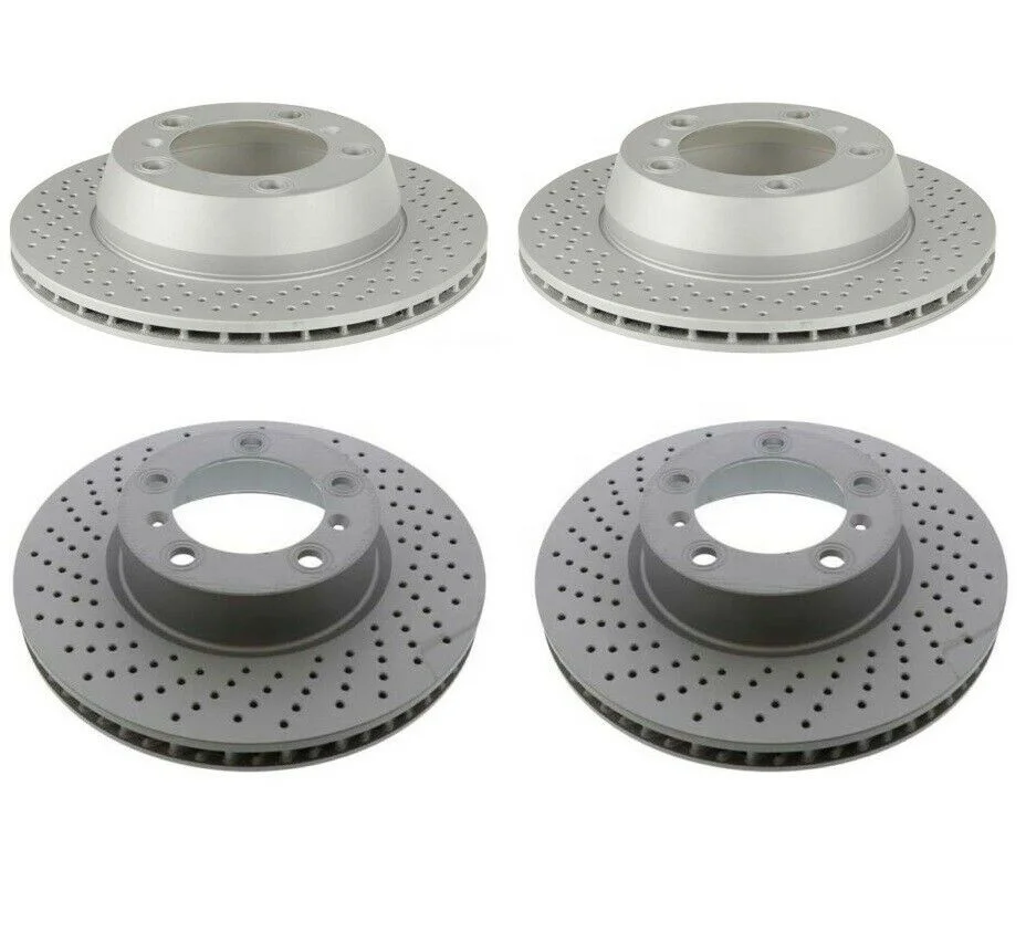 Genuine Front Disc Brake Rotors Kit For Porsche Cayman Boxster 98135140101 981 351 401 01 98135140201