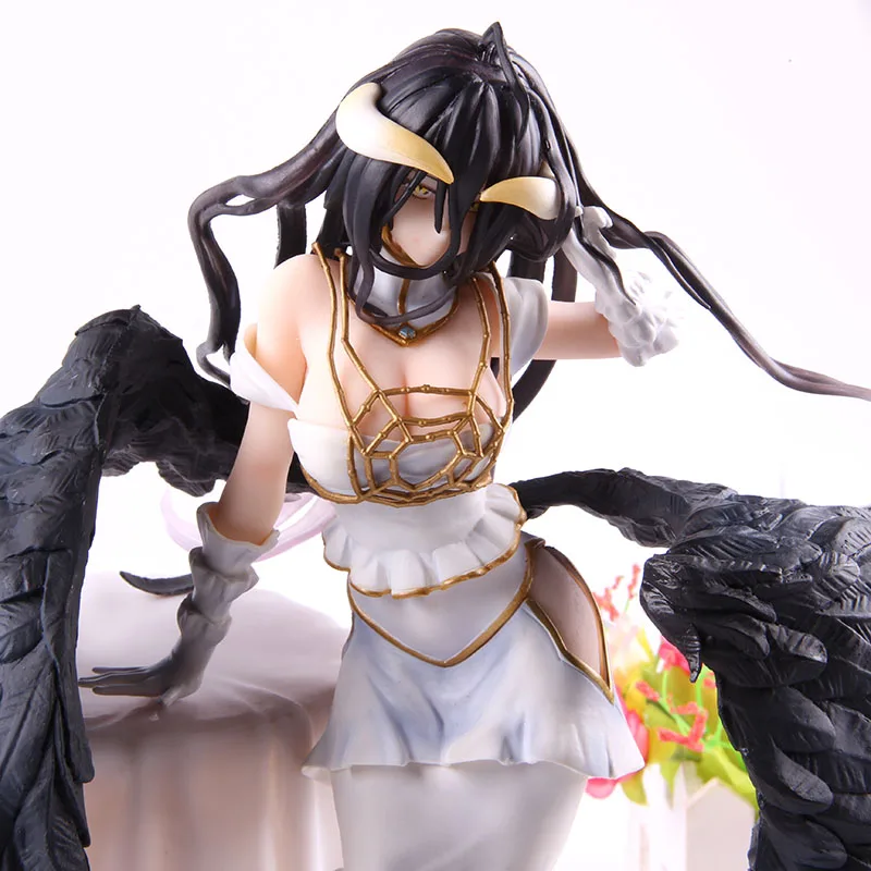 

Hoy Toy Albedo 1/7 Scale Anime Figure Anime Albedo Action Figure PVC Collectible Model Toy