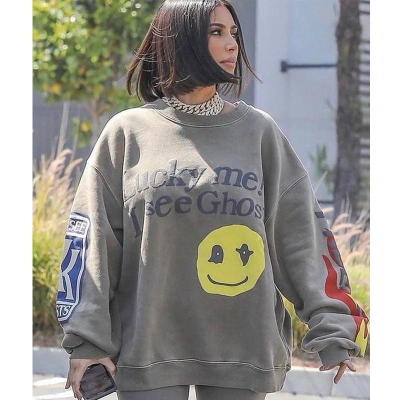 Kanye West/детский флисовый свитер пуловер для мужчин и женщин Модный повседневный