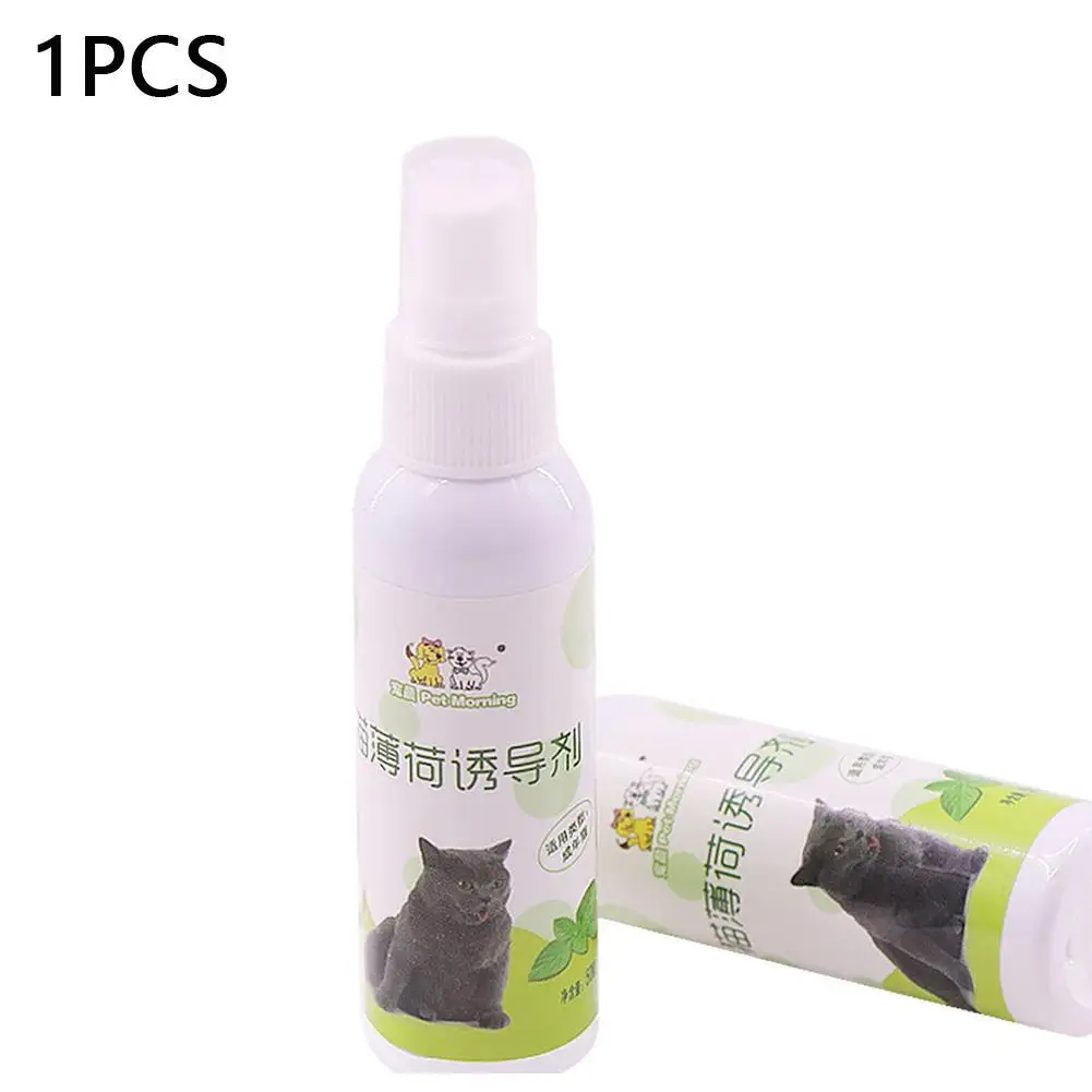 50ml Catnip Spray Cat Excitement Toy Cat Organic Natural Scratch Healthy Inducer Catnip Funny Scratch Toy