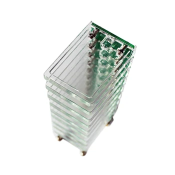 

DIY VU Meter 10 Level Column Light LED Professional Electronic Crystal Sound Control Music Spectrum for Home Theater