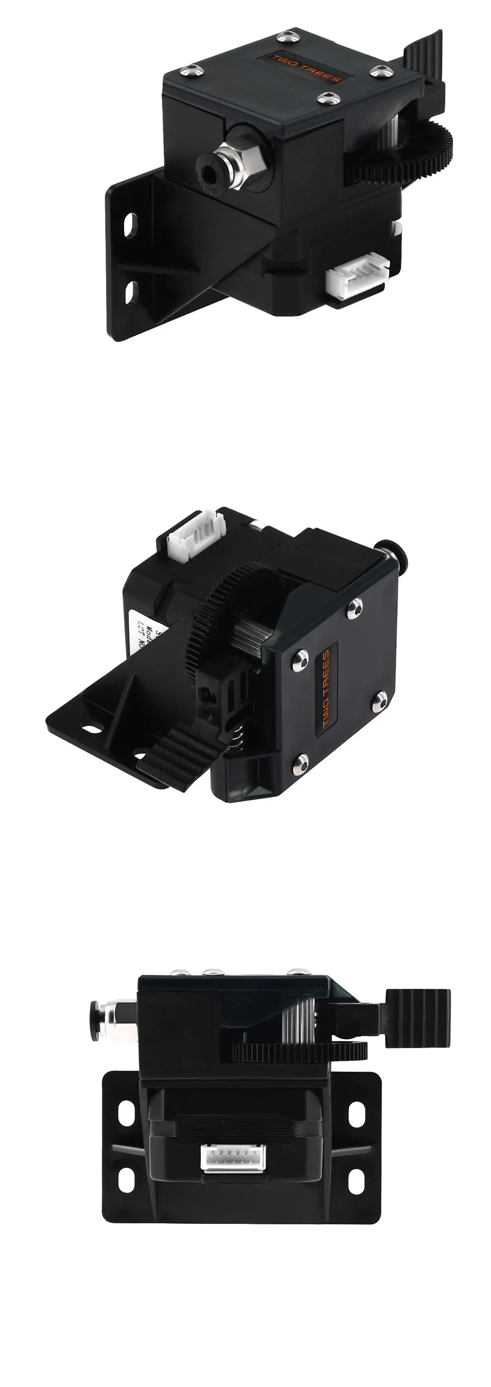 3D Printer parts Black Widow  Extruder Fully Kits Extruder for 1.75mm 3D printer titan extruder for J-head bowden (6)