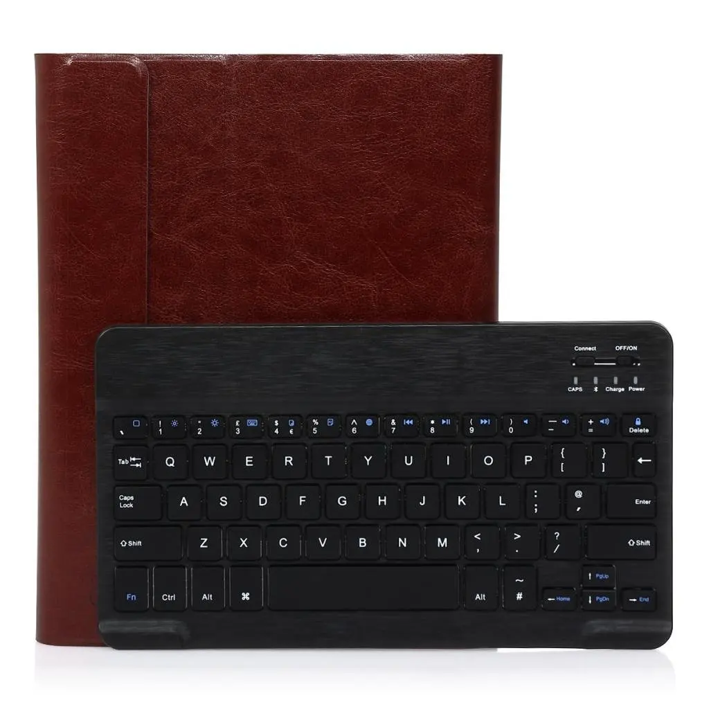Умный беспроводной Чехол-клавиатура с Bluetooth, чехол для ipad 2/3/4 9,7 дюймов, ipad, акция A1458 A1459A 1460 - Цвет: brown