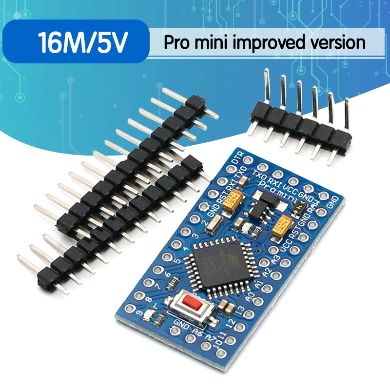 ATMEGA328P Pro Mini 328 ATMEGA328 5 В/16 МГц 3 В 8 для платы разработки Arduino|Запасные части| |