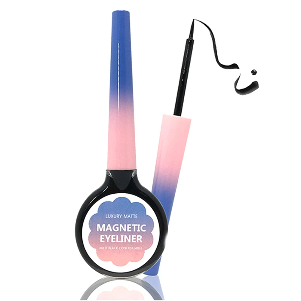 Магнитная жидкая подводка для глаз Водонепроницаемый стойкий не стимулирующий макияж