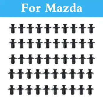 

8mm Car Purpose Plastic Expansion Rivets Folder Door Push-Type Trimming Fixed Clips For Mazda Demio Laputa MX-5 Proceed Levante