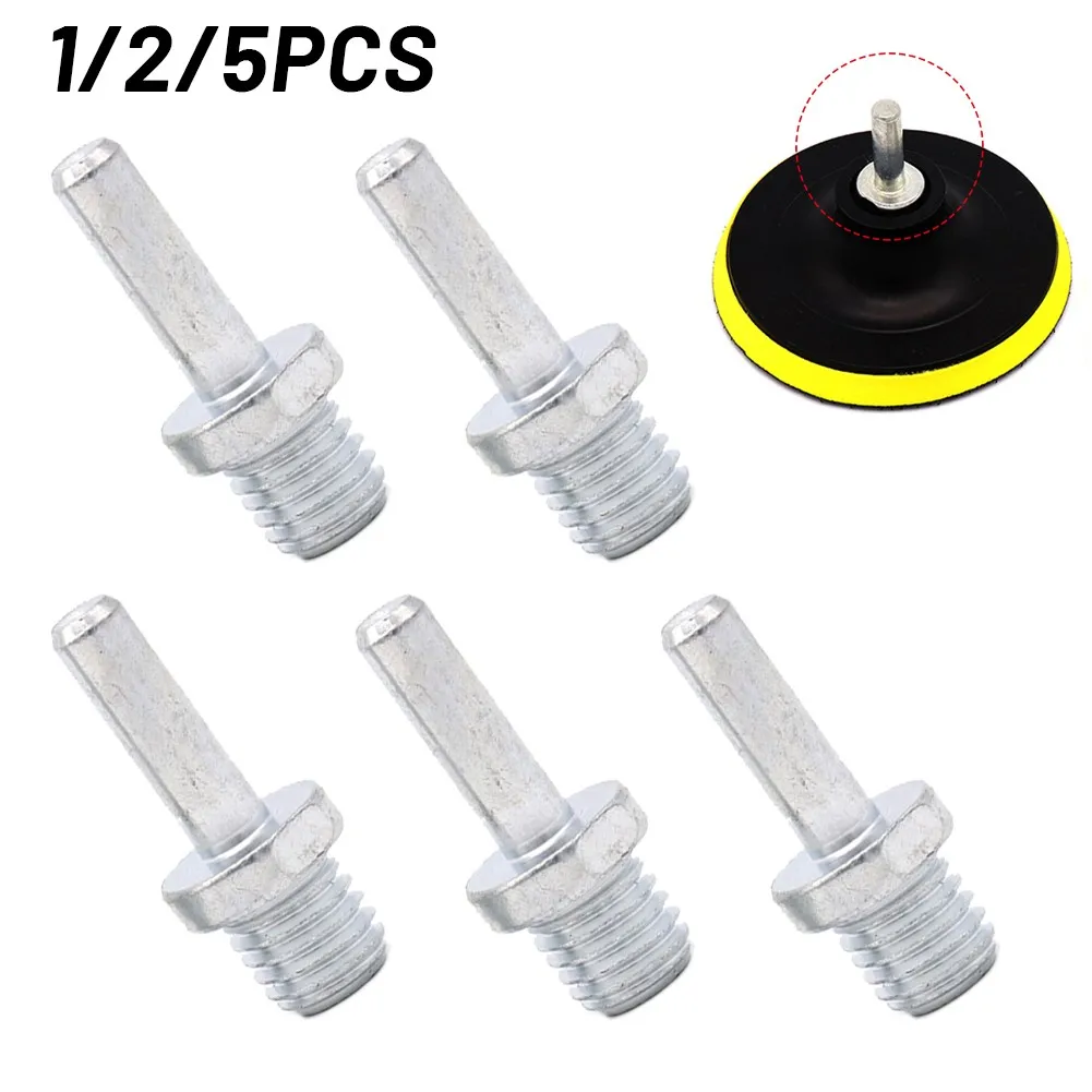 1/2/5 Pcs M14 Connecting Rods Drill Chuck Adapter M14 Polishing Disc