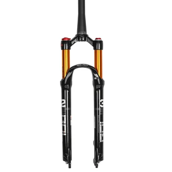 

27.5 Inches MTB Bike Magnesium Alloy Front Fork Shoulder Control Air Suspension Fork Bicycle Parts- Tapered Tube