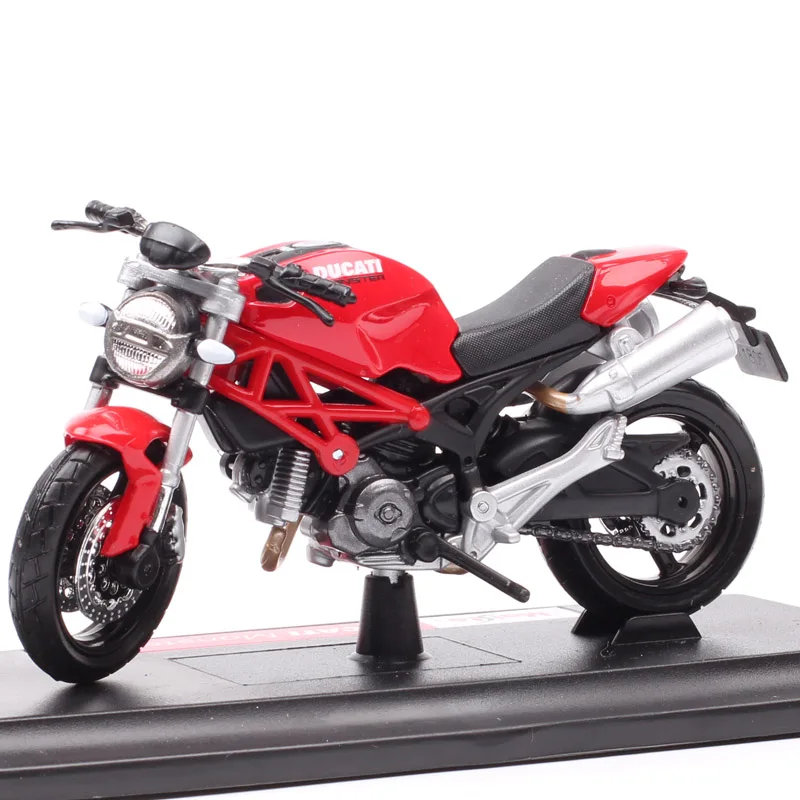 Maisto Brand 1/18 scale Ducati Monster 696 Mostro diecast motorcycles raing moto model bike Toys for Children boys collection