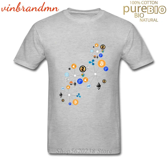 Cryptocurrency blockchain Ethereum T Shirts